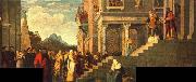 TIZIANO Vecellio Presentation of the Virgin at the Temple china oil painting artist